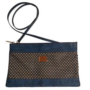 Artipel Cork‎ Blue and Tan Clutch SKUCH072